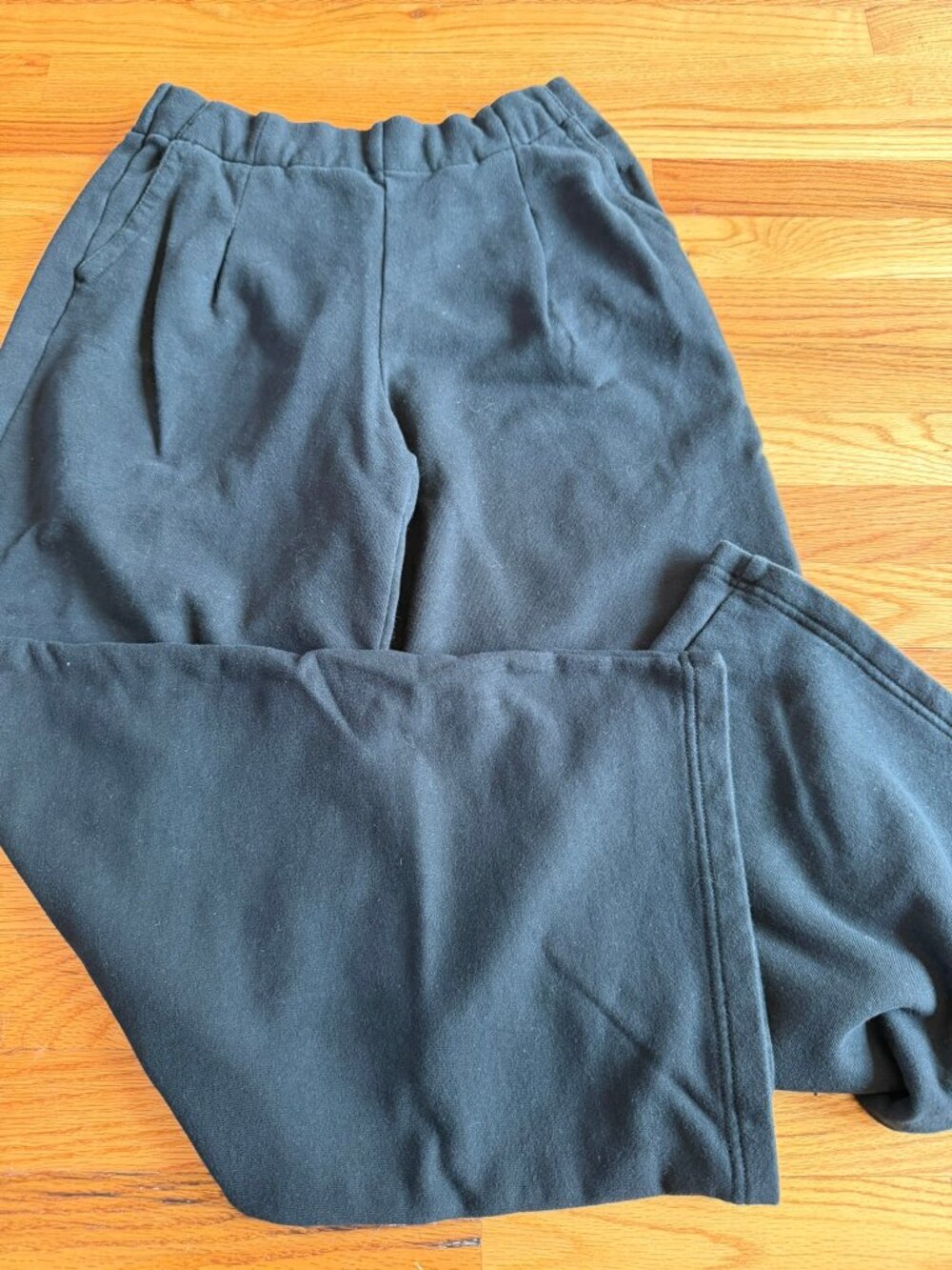 Aerie oggers wide Leg black size M